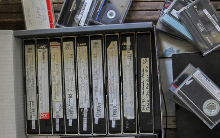 How to Safely Store Your Old Tapes
