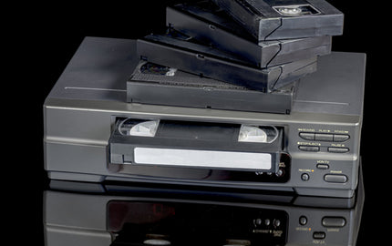 When was the VCR Popular?