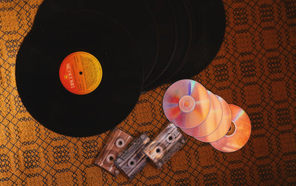 What were the First Albums Released on CD?