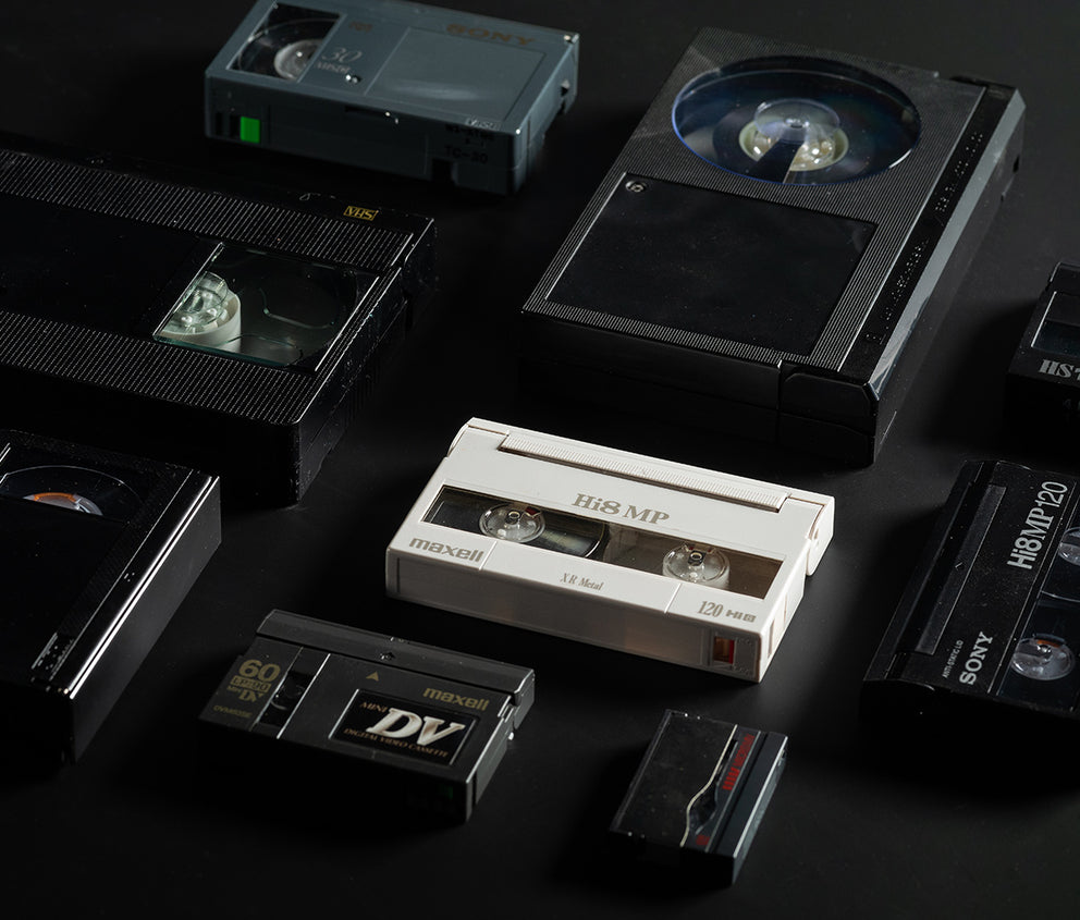Numériser Cassettes Vidéos VHS Hi8 MiniDv
